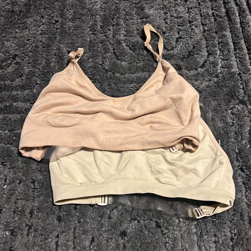 lightly used Clear Strap Bra for Dancers
